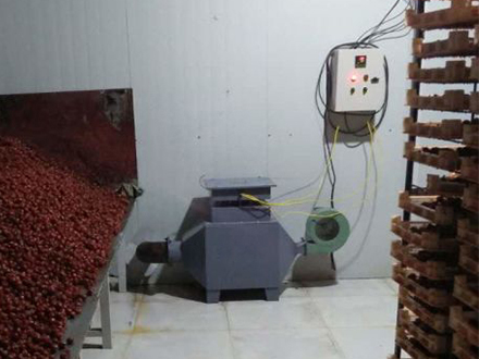 烘房風道加熱器現(xiàn)場案例