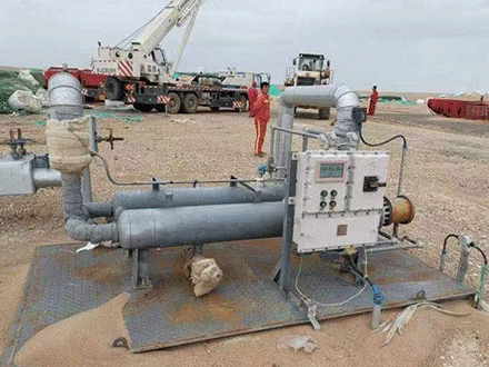 防爆管道加熱器現(xiàn)場案例